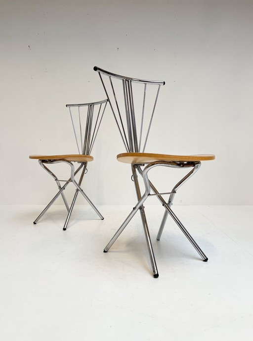 Set La Palma Folding Chairs (2), 1980'S