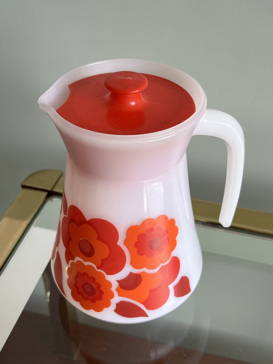 Image 1 of Brocca vintage Arcopal France Lotus Orange 