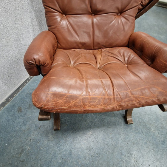 Image 1 of Century 60s Set Of 2 Norwegian Lounge Armchairs