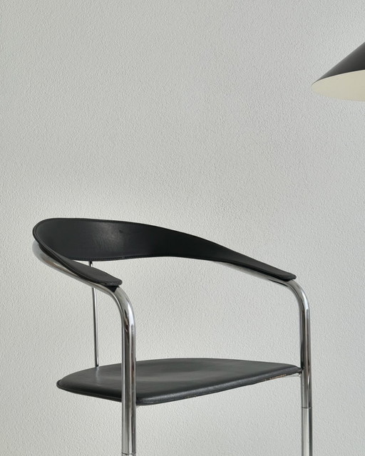 Arbben Canasta designer tubular frame chair