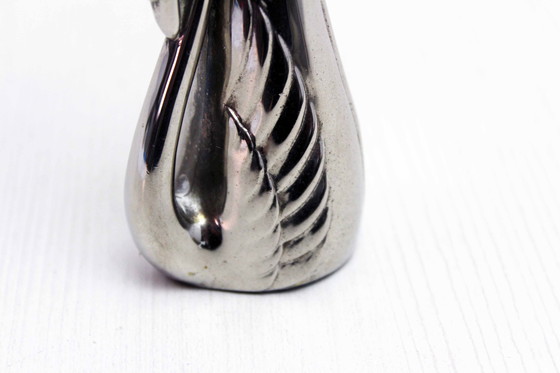 Image 1 of Silver Metal Vase