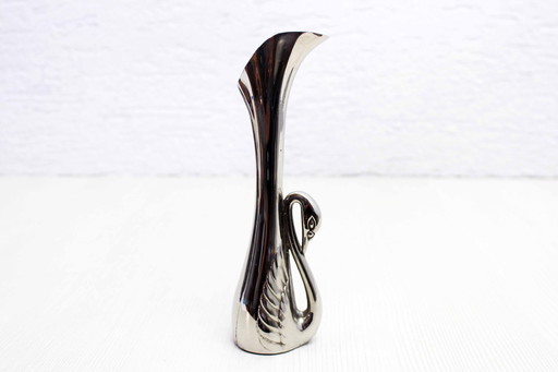 Silver Metal Vase