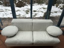 B&B Italia Arca leather sofa by Paolo Piva