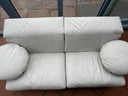 B&B Italia Arca leather sofa by Paolo Piva