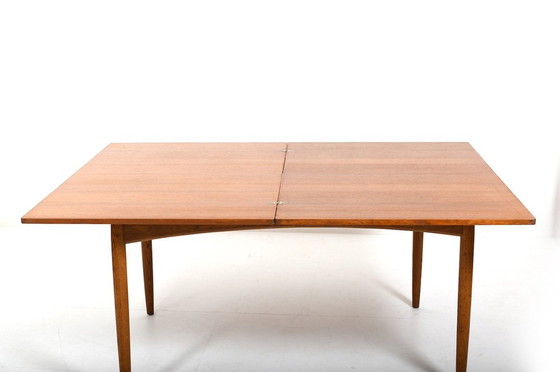 Image 1 of Mid-Century Danish Demi Lune Table, 1950s