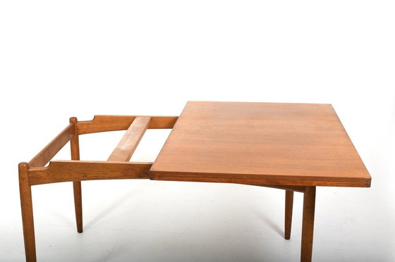 Image 1 of Mid-Century Danish Demi Lune Table, 1950s