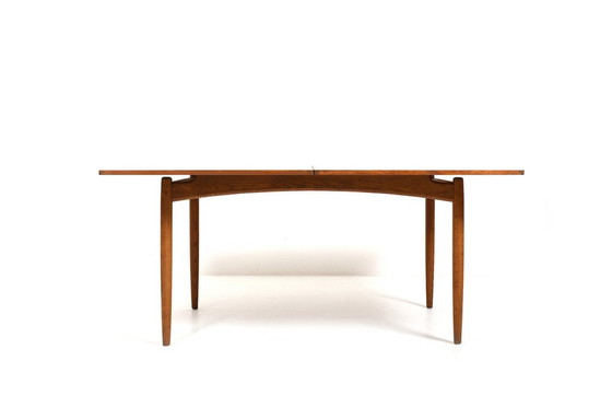 Image 1 of Mid-Century Danish Demi Lune Table, 1950s