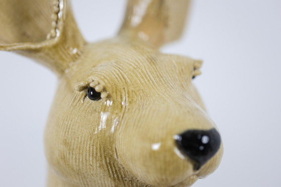 Image 1 of Valérie Courtet. Ceramic Kangaroo. Contemporary work.