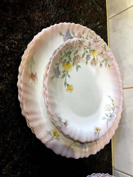 Image 1 of Arcopal French Dinnerware 26 Pieces