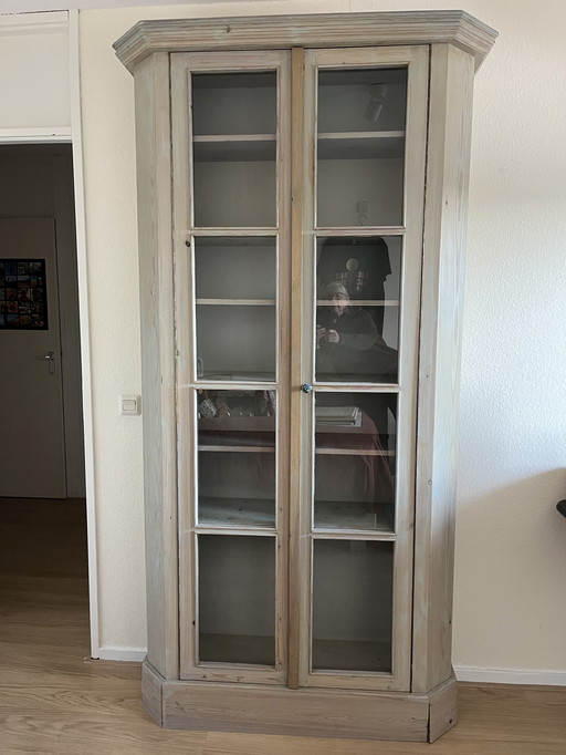 Tall display case