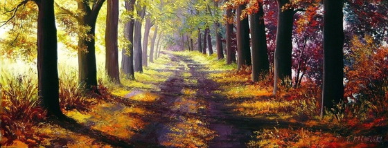 Image 1 of Tomasz Kachelski "Autumn Alley"