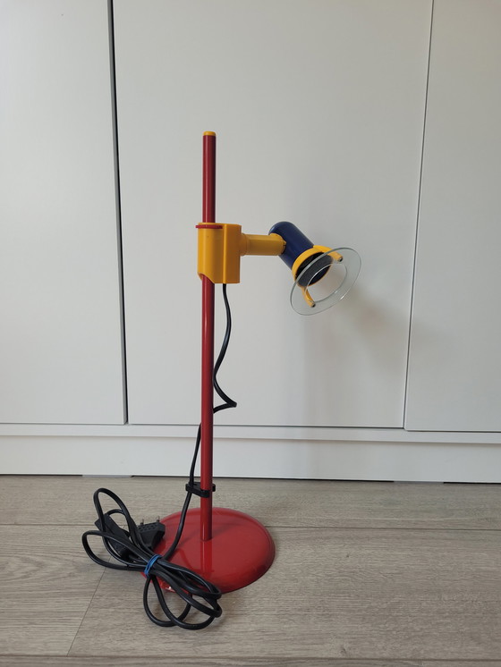 Image 1 of Vintage Memphis style table lamp