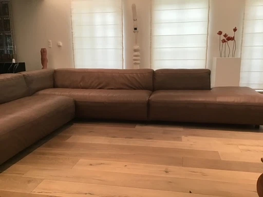 Rolf Benz Mio Leather Corner Sofa