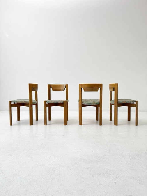 Set of 4 Girsberger chairs in Scandinavian style from the 1970s