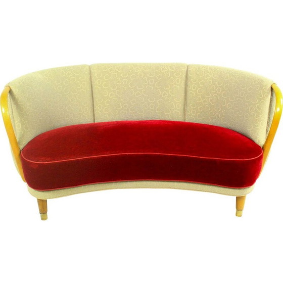 Image 1 of Vintage Danish sofa by N.A. Jørgensen Møbelfabrik, 1950s