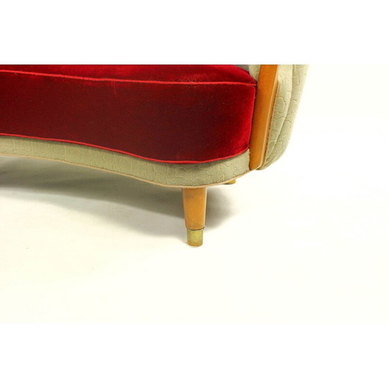 Image 1 of Vintage Danish sofa by N.A. Jørgensen Møbelfabrik, 1950s