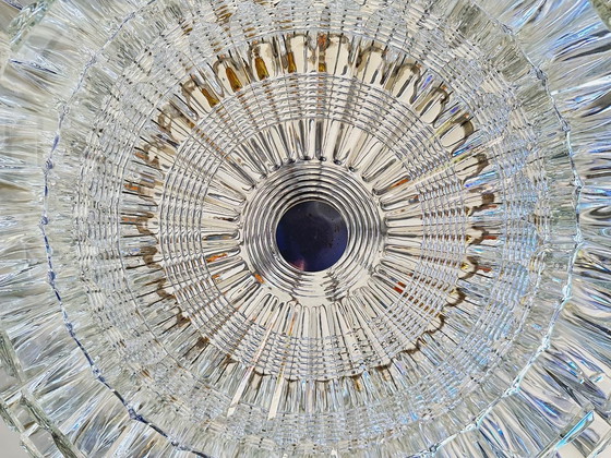 Image 1 of Grand lustre vintage en cristal