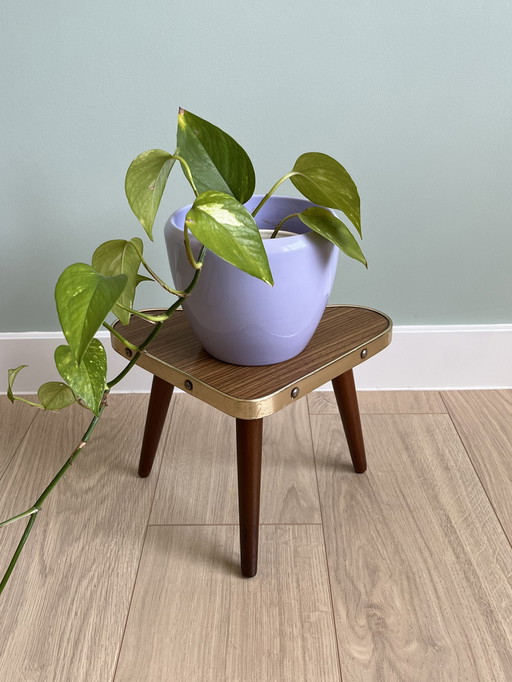 Table à plantes en formica des années 1950/60