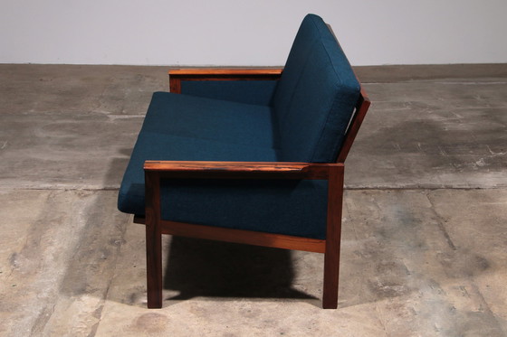 Image 1 of Capella Bench And Table From Illum Wikkelsø For Niels Eilersen, 1960s