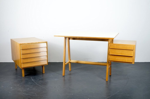 Vintage German Mid-Century Architect Desk, 1960s