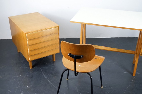Image 1 of Bureau d'architecte allemand vintage Mid Century, années 1960