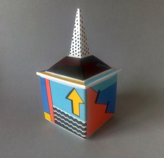 Image 1 of Postmodern/Pop-Art Barbara Brenner 'Artist Box' Rosenthal Studio 1980'S