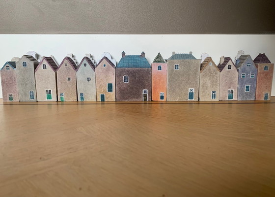 Image 1 of Amsterdam Canal Houses - Miniature