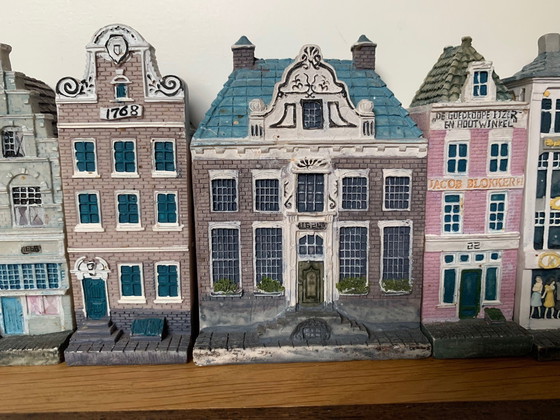 Image 1 of Amsterdam Canal Houses - Miniature