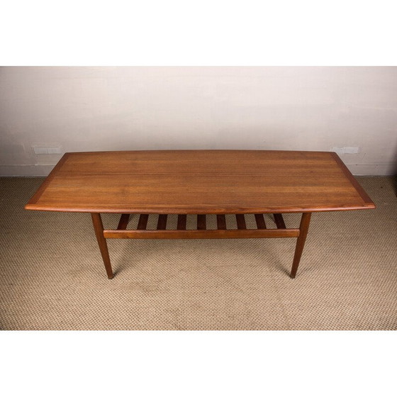 Image 1 of Vintage teak coffee table by Grete Jalk for Glostrup Mobelfabrik, Denmark 1960