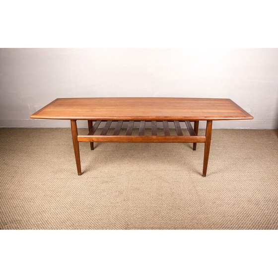 Image 1 of Vintage teak coffee table by Grete Jalk for Glostrup Mobelfabrik, Denmark 1960