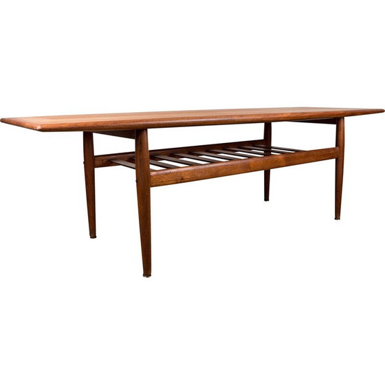 Image 1 of Vintage teak coffee table by Grete Jalk for Glostrup Mobelfabrik, Denmark 1960