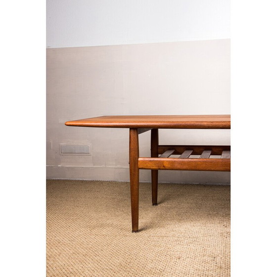 Image 1 of Vintage teak coffee table by Grete Jalk for Glostrup Mobelfabrik, Denmark 1960
