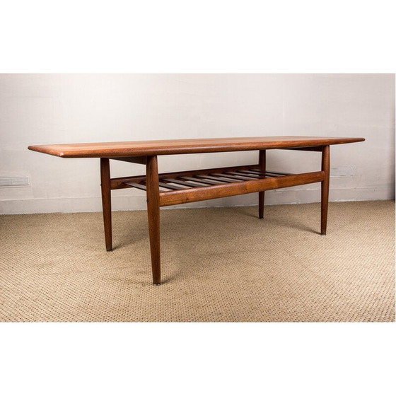 Image 1 of Vintage teak coffee table by Grete Jalk for Glostrup Mobelfabrik, Denmark 1960