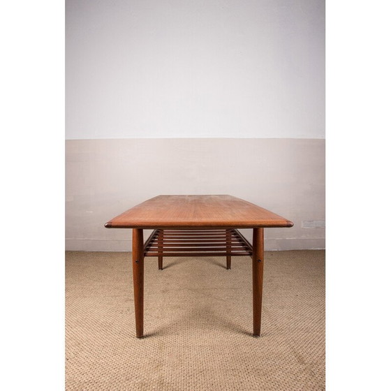 Image 1 of Vintage teak coffee table by Grete Jalk for Glostrup Mobelfabrik, Denmark 1960