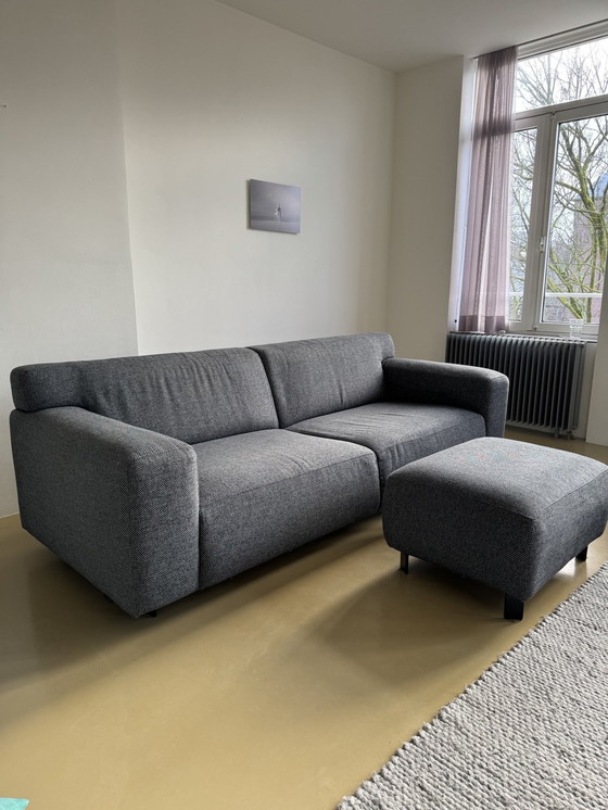 Image 1 of Montel Multi Plus 3-Seater Sofa With Hocker