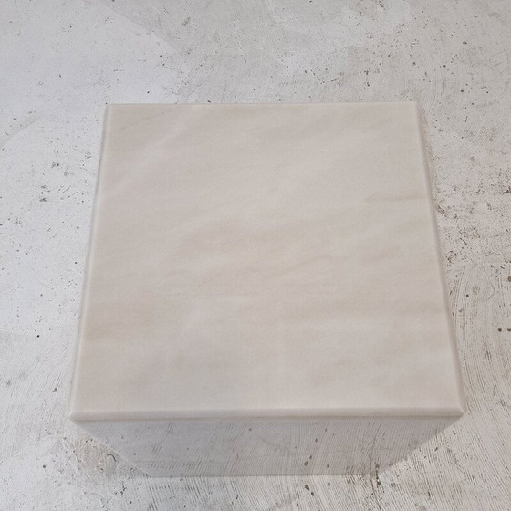 Image 1 of Vintage Marble Side Table, Italy 1980