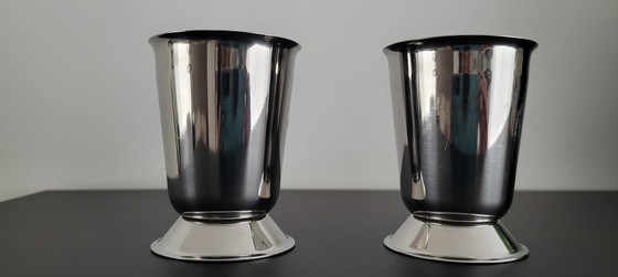 Image 1 of 2x Alfra Alessi Spoon Vases