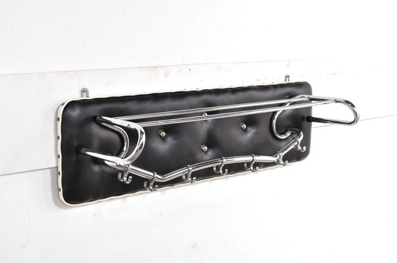 Image 1 of Vintage Wall Coat Rack Usa 1960s