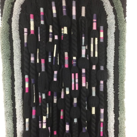 Image 1 of Vintage wall tapestry by Ewald Kroner for Schloss Hackhausen, Germany 1970