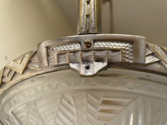 Image 1 of Pendant Lamp Lamp Art Deco French