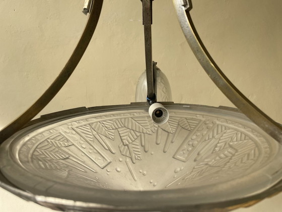 Image 1 of Pendant Lamp Lamp Art Deco French