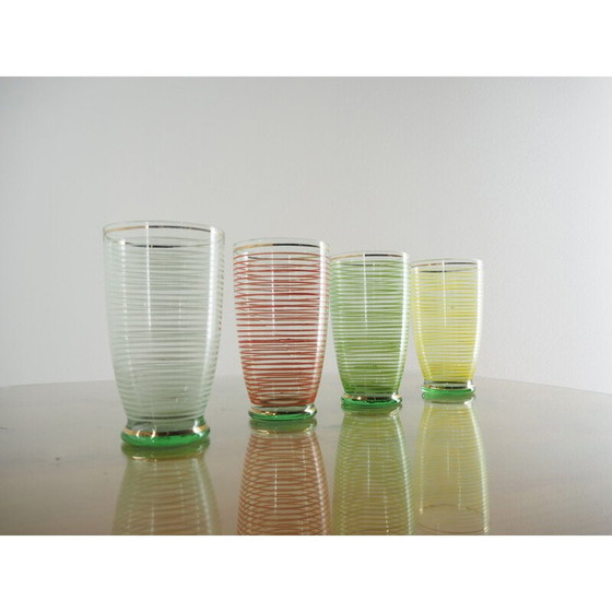 Image 1 of Vintage glass vase from Brussels 1960