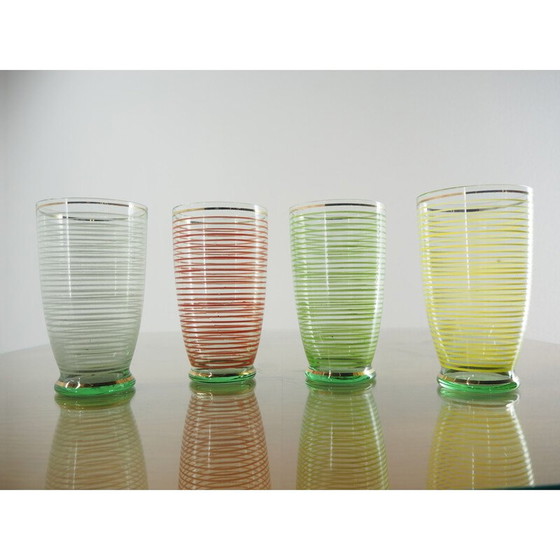 Image 1 of Vintage glass vase from Brussels 1960