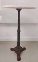 2 Pieces Antique French Pedestal Tables