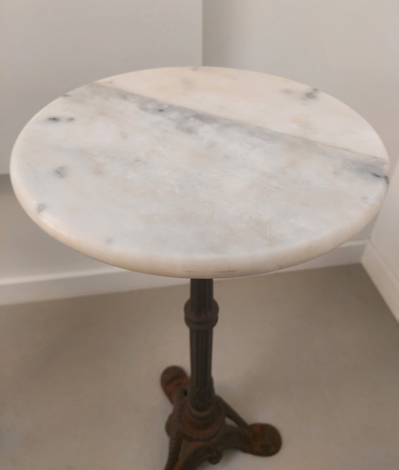 Image 1 of 2 Pieces Antique French Pedestal Tables