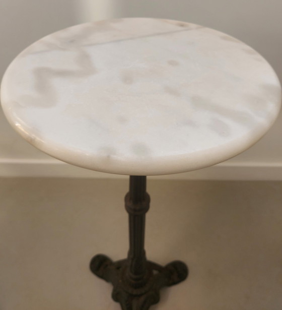 Image 1 of 2 Pieces Antique French Pedestal Tables