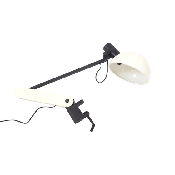 Image 1 of Vintage articulated desk lamp in metal and plastic by Harvey Guzzini