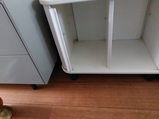 Image 1 of Vintage Rolling Door Cabinets