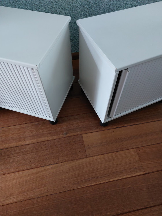 Image 1 of Vintage Rolling Door Cabinets