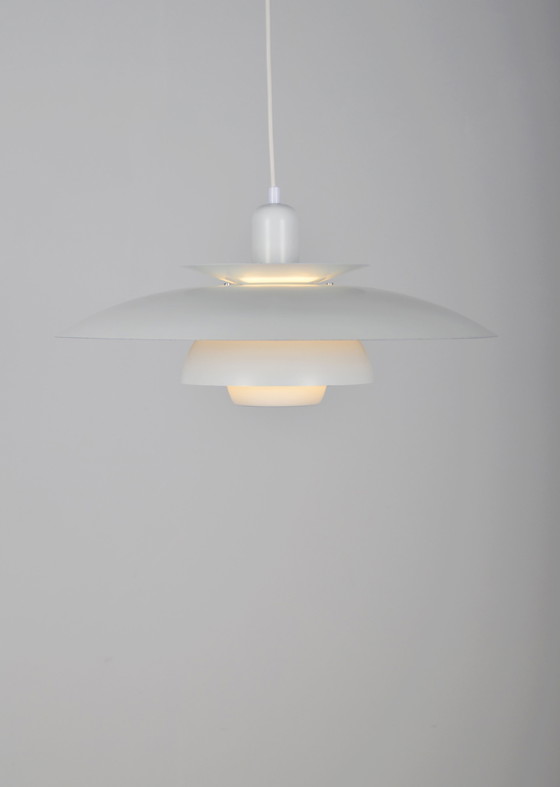 Image 1 of Danish bowl hanging lamp from EL-Light, 1970s